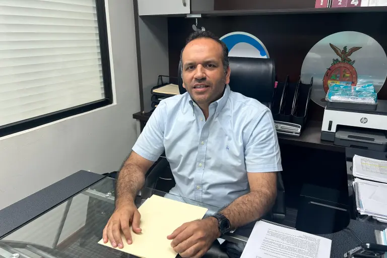 Abraham Bello Esquivel, titular de la Comisión Estatal de Agua Potable del Estado de Sinaloa.