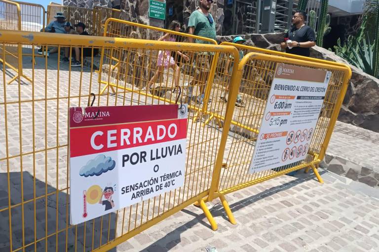 Por las altas temperaturas de este martes, cierran el acceso al público en el Faro de Mazatlán