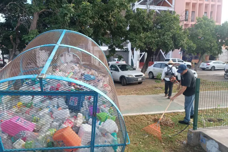 ‘Mazatlán te quiero limpio’ recolecta 35 m³ de desechos en el Fraccionamiento Estadio