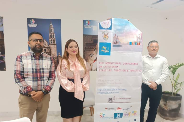 Será Mazatlán sede de la Conferencia Internacional sobre Estructura, Funciones y Aplicaciones de Lactoferina 2025