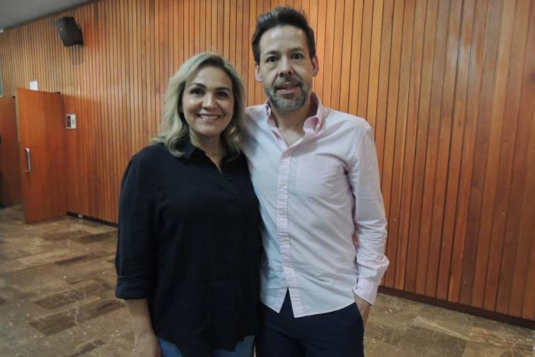 Rien sin parar con Jesús Ochoa y Sergio Galindo, en la obra ‘Fruncidos’