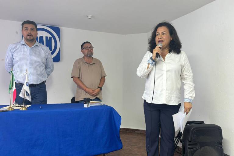 Con un enfoque ciudadano e incluyente busca Nadia Vega la dirigencia del PAN en Mazatlán