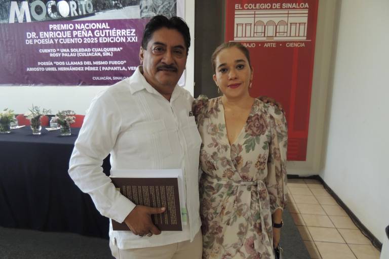 Premian a Rosy Paláu y Ariosto Uriel Hernández por su creatividad en cuento y poesía