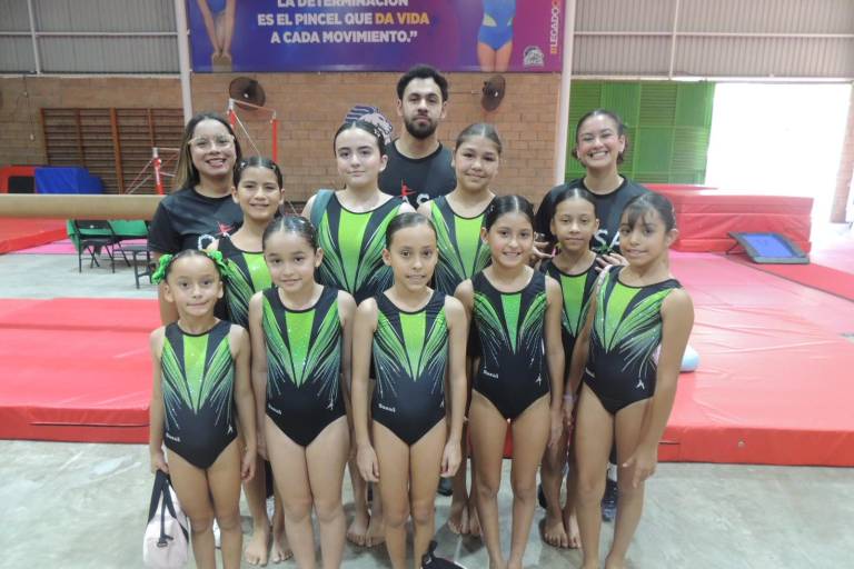 Compiten por ser las mejores en la Copa de Gimnasia Senda 2026