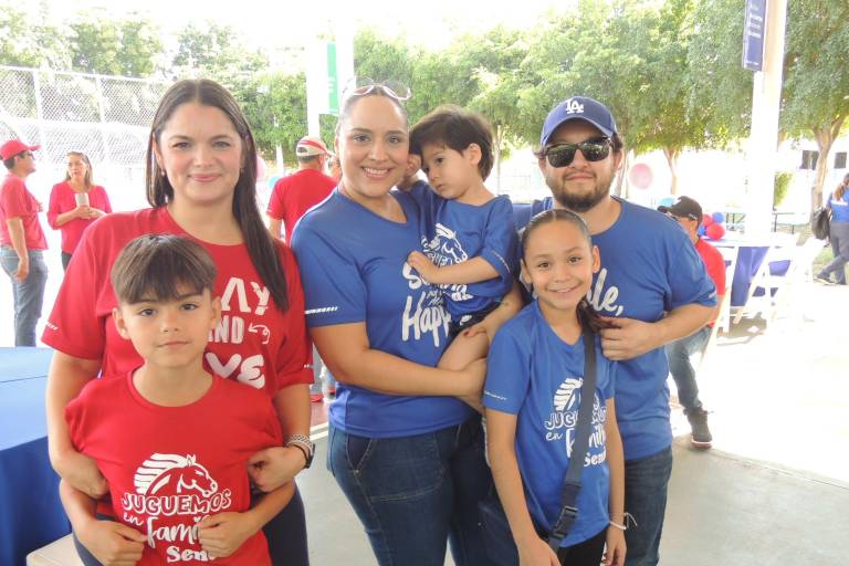 Disfrutan en el Instituto Senda de su tradicional evento ‘Rojos y Azules’