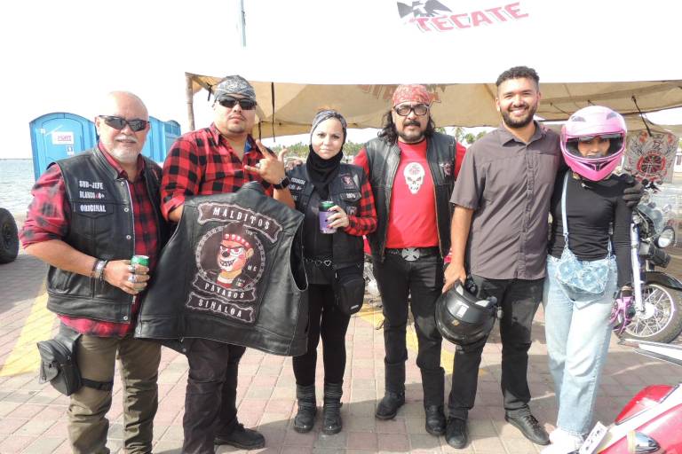 Disfrutan de la sexta edición del Biker Altata Fest 2026