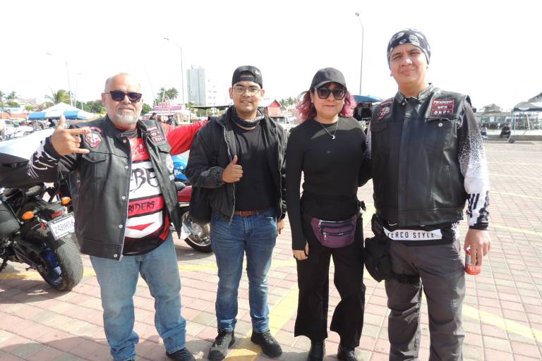Disfrutan de la sexta edición del Biker Altata Fest 2026
