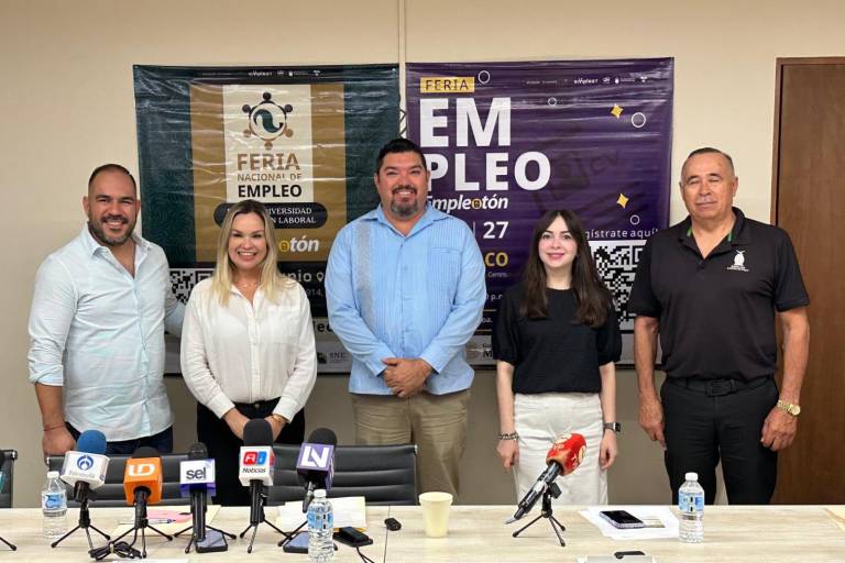Invitan al ‘Empleotón 2025’ en Mazatlán; se ofertarán más de 300 vacantes