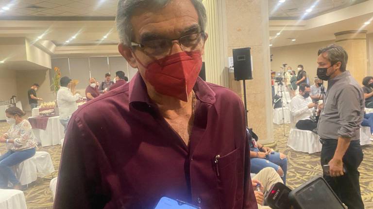 El Delegado de Morena en Sinaloa, Américo Villarreal Anaya.