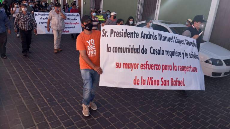 ‘Somos muchos los que damos la cara por Cosalá’, pobladores piden apertura de mina San Rafael