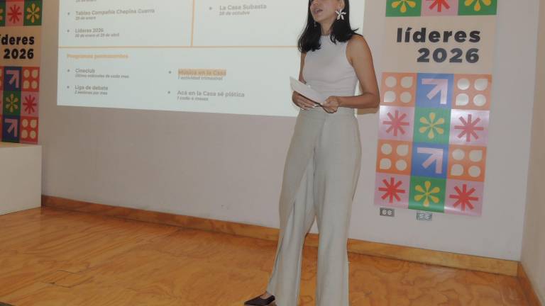 Carmina Medina presenta los resultados de La Casa del Maquío en el 2025.