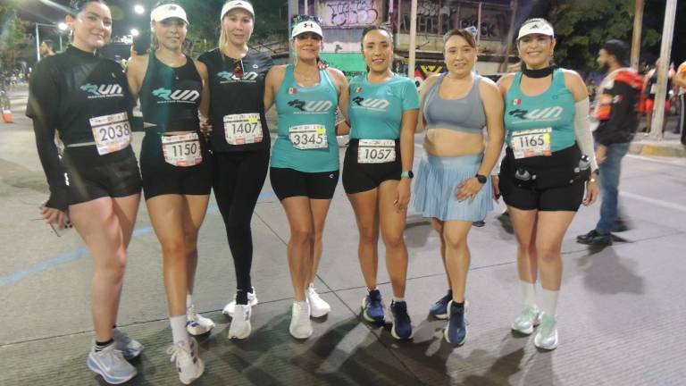 Corren en la gran fiesta del Maratón Internacional de Culiacán 2026