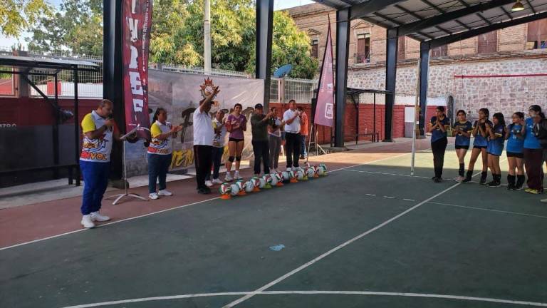 En El Fuerte se llevó a cabo la apertura del Circuito Sinaloense de Voleibol.