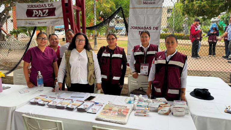 Dependencias de los tres órdenes de gobierno brindaron atención a los habitantes de este sector y zonas aledañas.