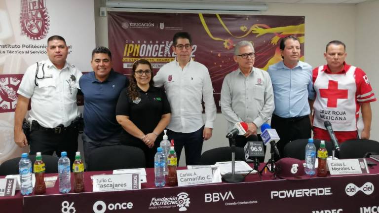 En rueda de prensa estuvieron presentes autoridades del IPN Culiacán, Isde e Imdec.