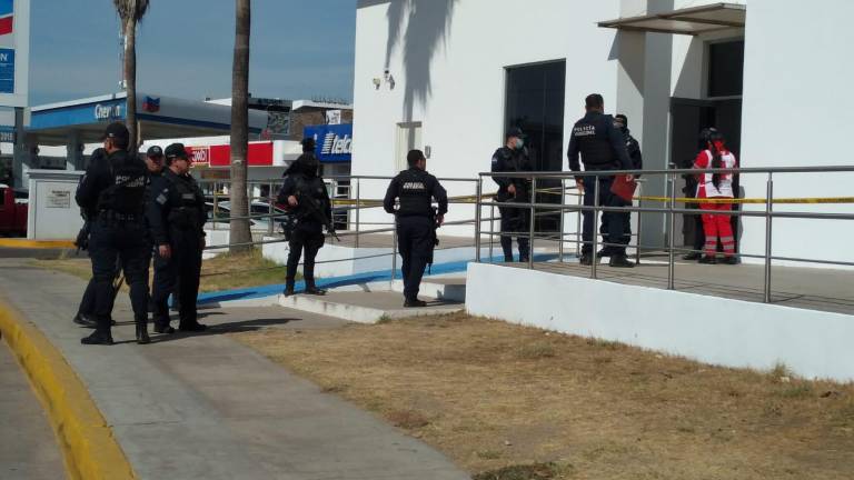 El martes un gerente bancario fue asesinado en un intento de asalto, en Culiacán.