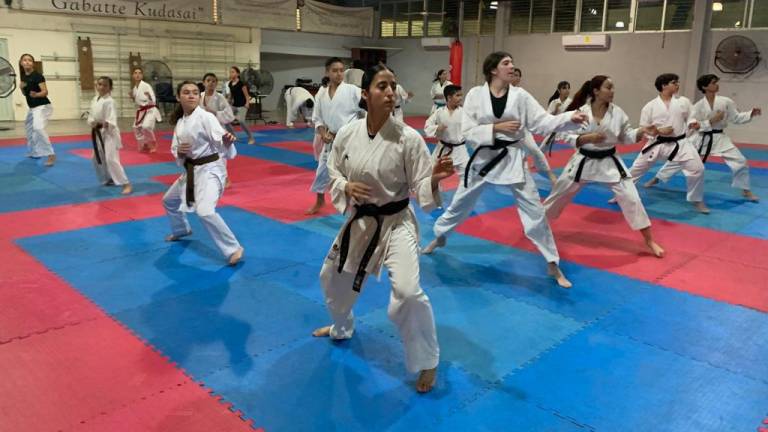 Los karatecas de la UAS se declaran listos para la Universiada Nacional.