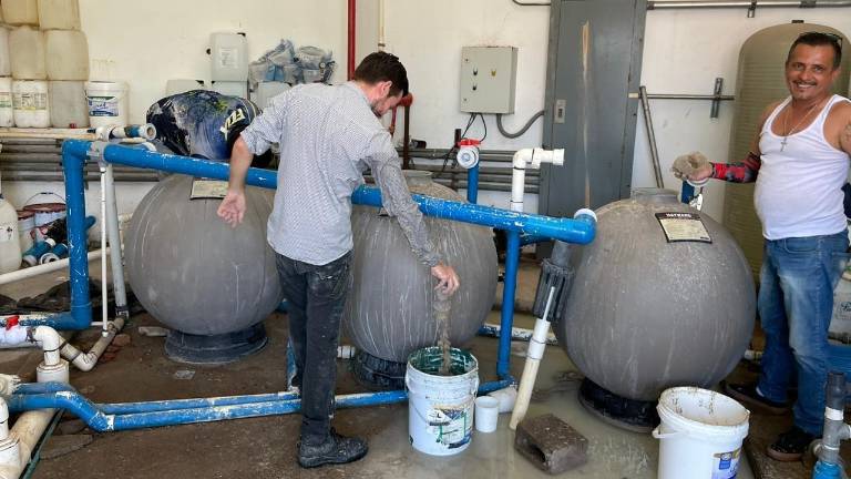 El motor de la bomba de la alberca del Polideportivo fue reparado.
