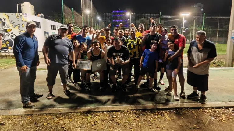 Las acciones de la Liga de Futbol 7 del KM0 llegaron a su final.