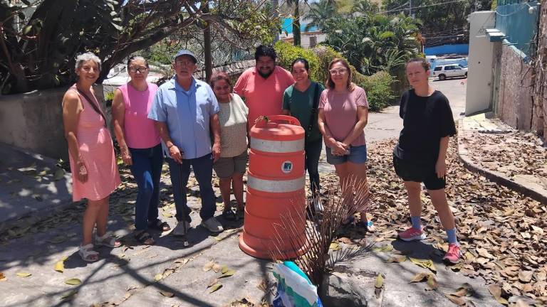 El grupo de vecinos han denunciado constantemente los desperfectos en el Cerro del Vigía