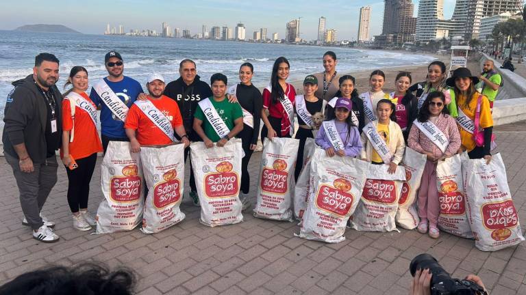 Las y los candidatos a las coronas del Carnaval Internacional de Mazatlán 2026 ‘Arriba La Tambora’ participaron en la jornada.