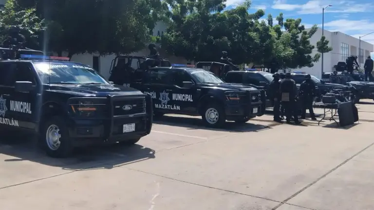 La Policía Municipal de Mazatlán busca más equipamiento de la corporación.