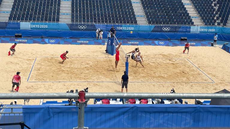 La dupla mexicana de voleibol de playa cayó ante los representantes del Comité Olímpico Ruso.