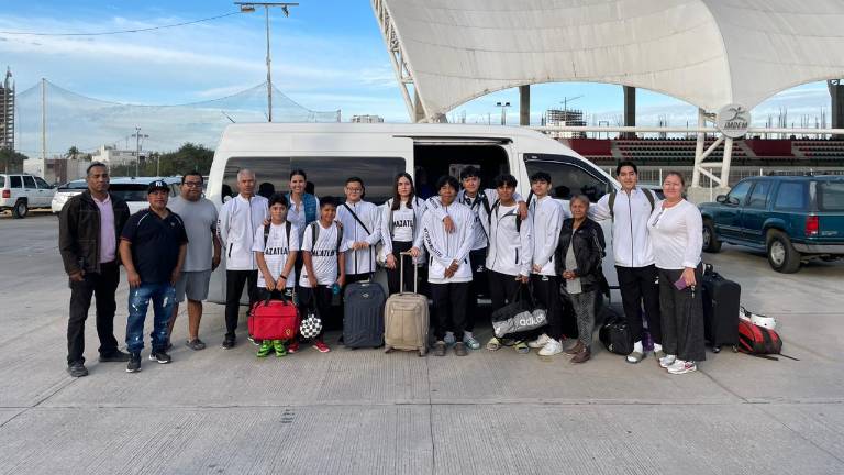 Los deportistas van a Culiacán por las medallas.