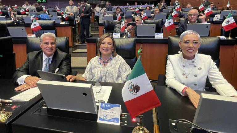 Xóchitl Gálvez rechazó haber incurrido en actos anticipados de campaña en la sesión de inauguración del periodo ordinario el viernes pasado.