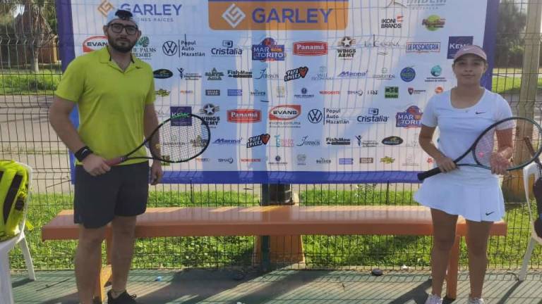 Las acciones del Torneo de Tenis Escalera Garley arrancaron en las canchas del Kilómetro Cero.
