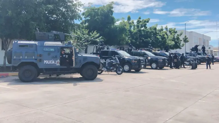 Nuevas unidades y elementos se incorporarán a la Secretaría de Seguridad Pública Municipal de Mazatlán.