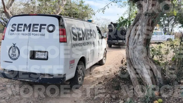 Personal del Semefo llega a la zona de El Verde, en Concordia, donde hay una supuesta fosa clandestina.