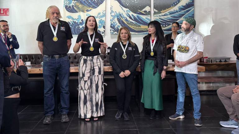 Conferencia de prensa del comité organizador del Maratón Internacional de Culiacán.