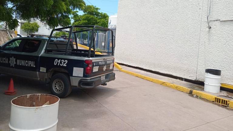 Instalaciones del Hospital General de Culiacán donde un hombre falleció por los golpes recibidos.
