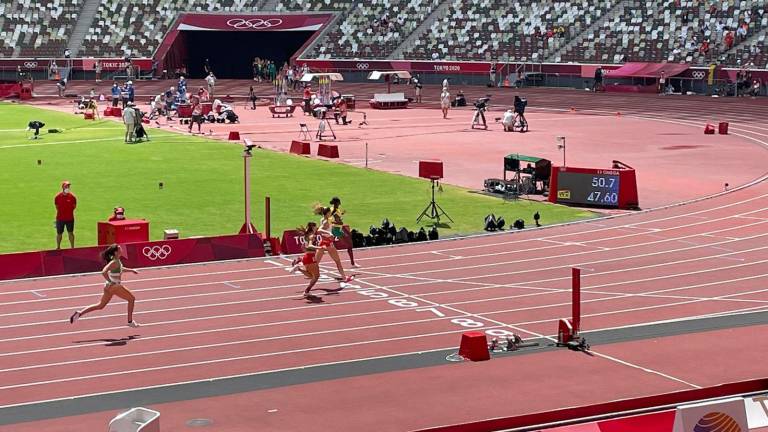 Paola Morán avanza a las semifinales de los 400 metros planos