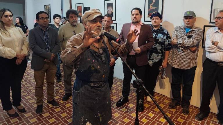 La exposición se inauguró en la Casa de la Cultura de la UAS.