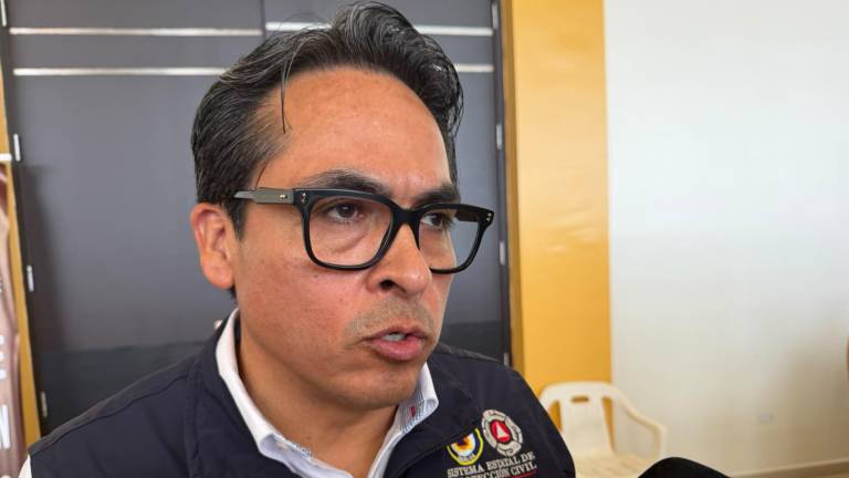 El socavón registrado en el acceso al Faro de Mazatlán debe ser sometido a una evaluación especializada, de acuerdo a Roy Navarrete, titular de Protección Civil estatal.