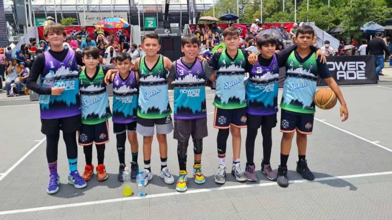 El equipo de Sinaloa UPB “Unidos por el Basquetbol” brilló en el Campeonato de basquetbol Circuito Pro de basquetbol varonil en modalidad 3x3.