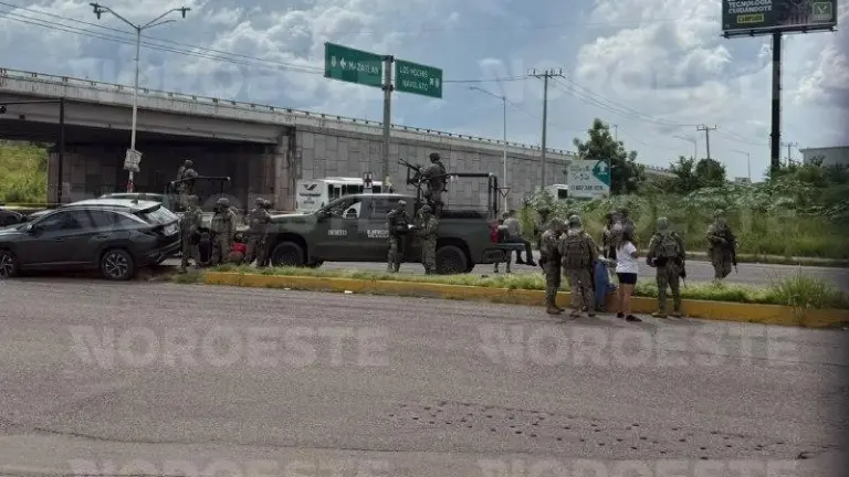 Autoridades mantienen el área bajo resguardo y un fuerte operativo de seguridad.