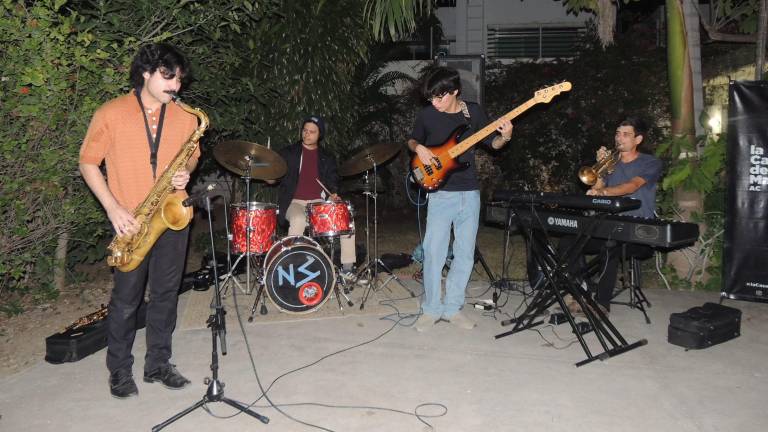 El cuarteto Mussa se presenta en la noche de jazz organizada por La Casa del Maquío.