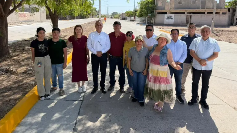 Inauguración del Bulevar José Hernández Terán en Los Mochis.