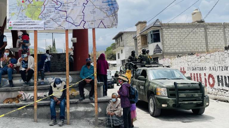 Despliegan 7 mil 200 militares por actividad del Popocatépetl