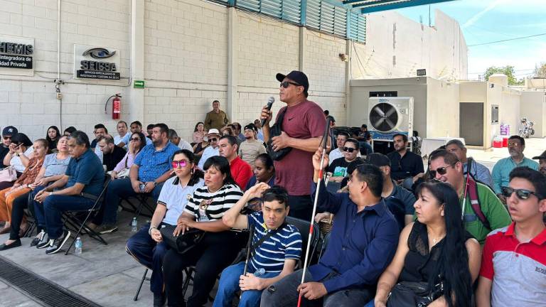 Personas con discapacidad en Culiacán denuncian falta de apoyos de las autoridades.