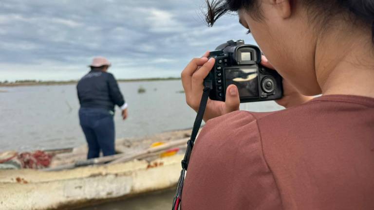 Niñas y niños de la comunidad pesquera La Reforma participaron en la creación de un cortometraje.