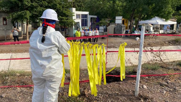 La última fase culminó con la recuperación de 14 cuerpos correspondientes a la fosa 4.