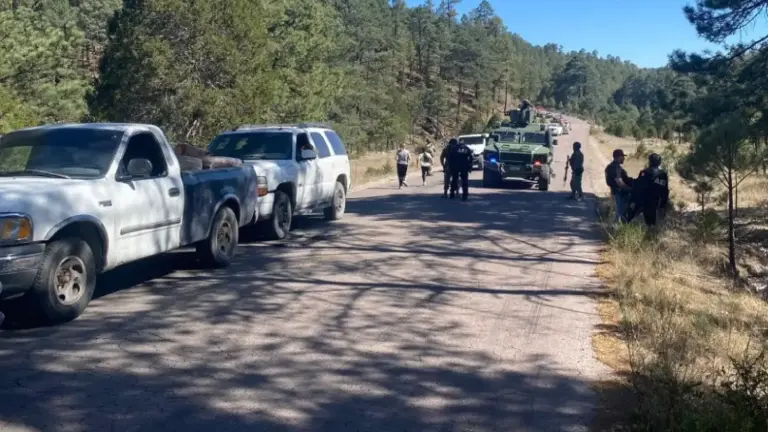 Los ministeriales y los civiles fueron víctimas de una agresión armada en los límites de Chihuahua y Durango.