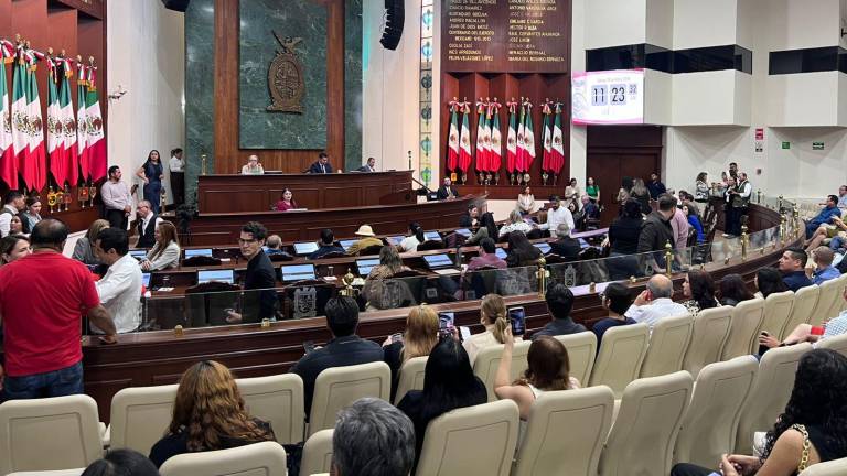 El Congreso de Sinaloa podría convocar a sesión extraordinaria para votar la reforma judicial.