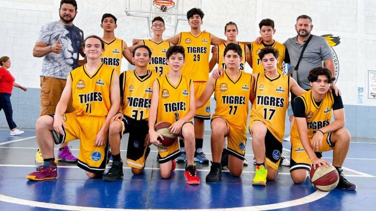 La Academia Tigres Culiacán buscará trascender en el Torneo Gladiadores Hoops.