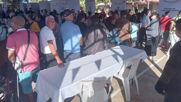 Programa Brigadas del Bienestar que se lleva a cabo en Mazatlán.