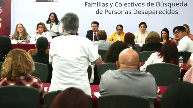 Este jueves iniciaron las mesas de diálogo entre familiares de personas desaparecidas y el gobierno.